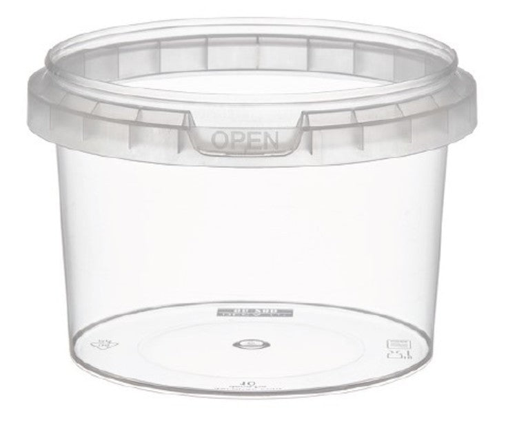 Schale, PP, rund – 280 ml, Ø 9,7 cm, transparent – 40 Stk.