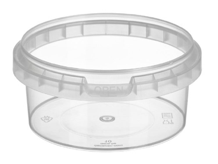 Schale, PP rund – 180 ml, Ø 9,7 cm, transparent – 40 Stk.