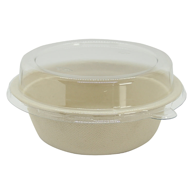 Schale, Bagasse (Zuckerrohr) – 500 ml, Ø 20 cm, weiss – 50 Stk.