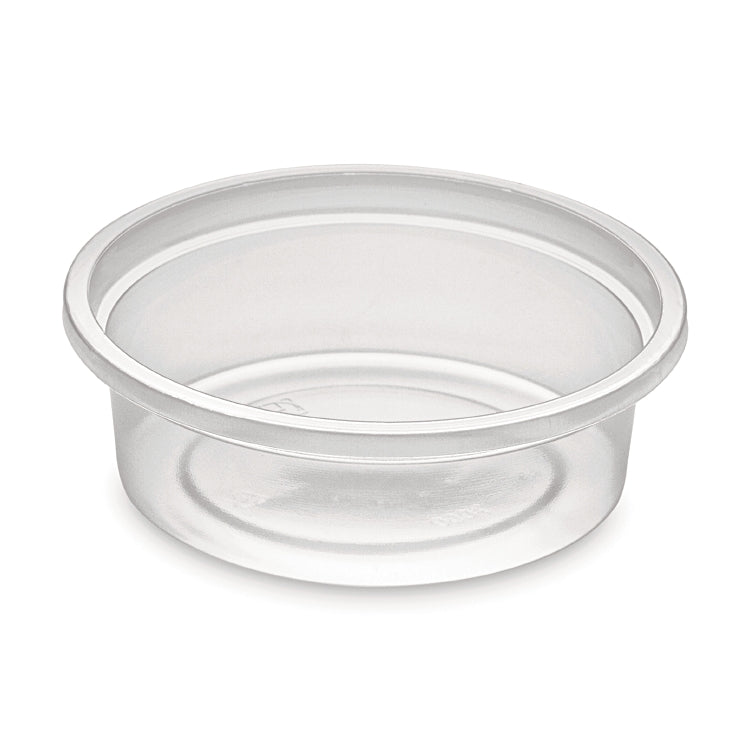 Dressingbecher, PP – 0,5 dl, transparent – 100 Stk.