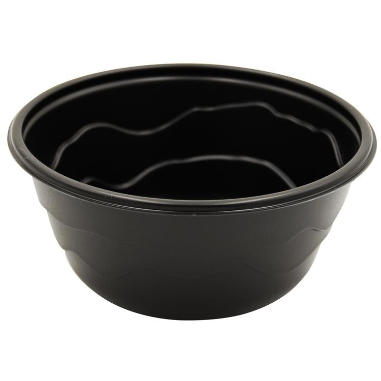 Schale – 20er Set, 3 Grössen: 15 × 15 × 7,2 cm, 18 × 18 × 7,2 cm, 18 × 18 × 8,7 cm, Kunststoff (PP), Schwarz