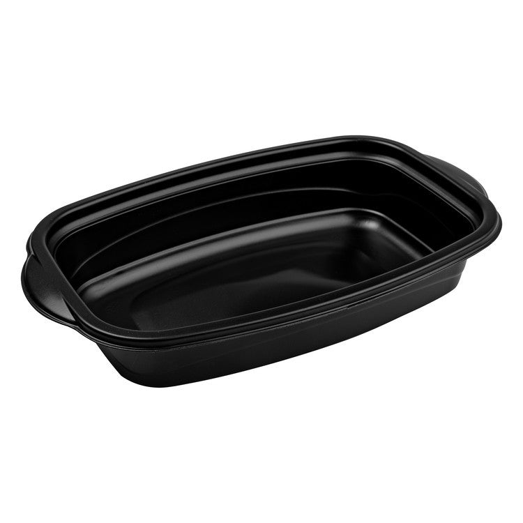 Schale, Polypropylen, rechteckig – 500 ml, 200 × 140 × 42 mm, schwarz – 380 Stk.