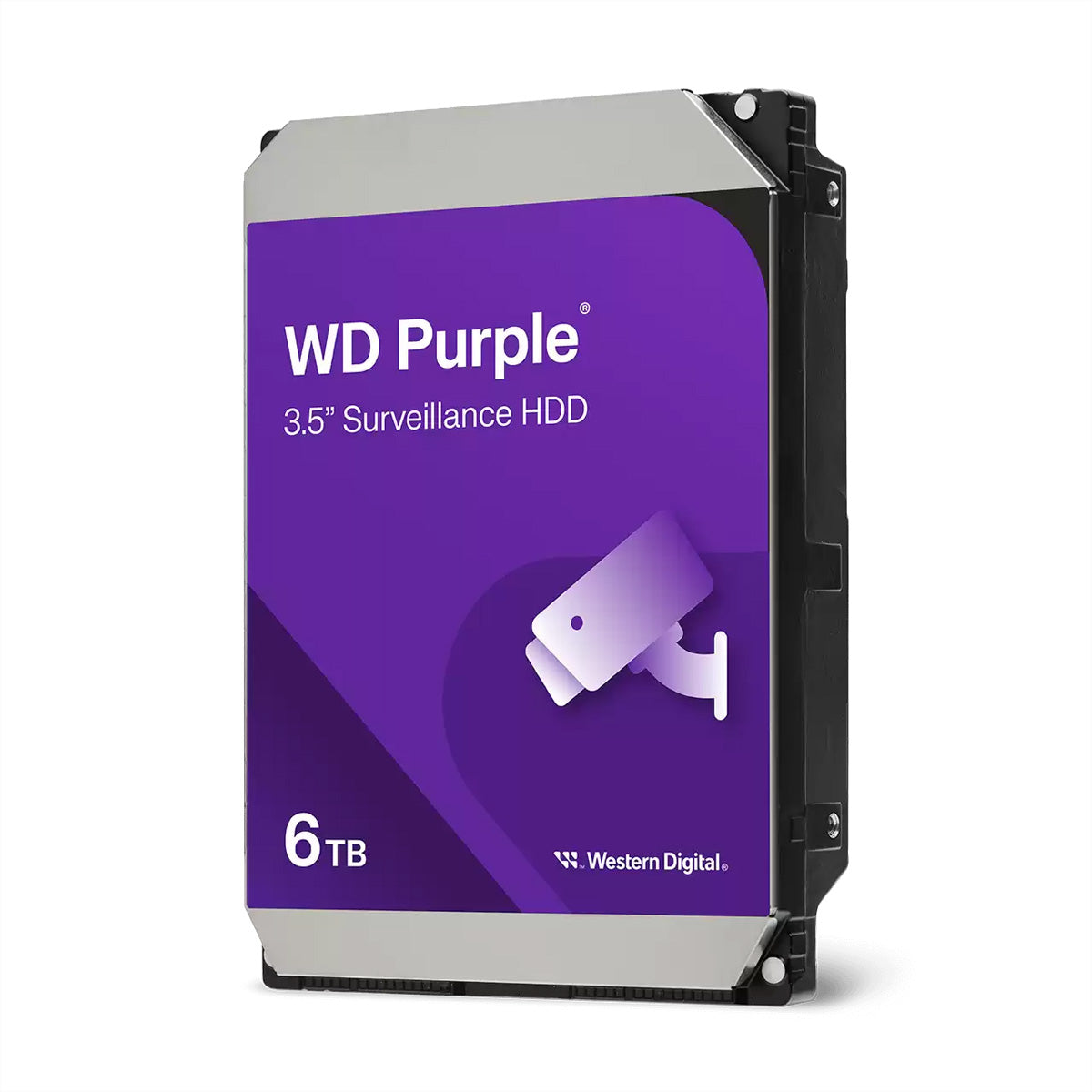 Western Digital WD Purple – 6 TB, 3.5" HDD, SATA III, 5400 U/min