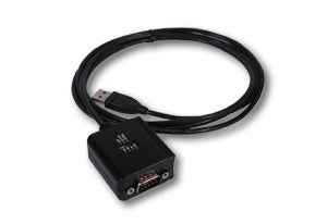EXSYS EX-1303 USB-Seriell Konverter USB-A zu DE-9 (RS-422/RS-485) – 1,8 m, USB 2.0, FTDI – Schwarz