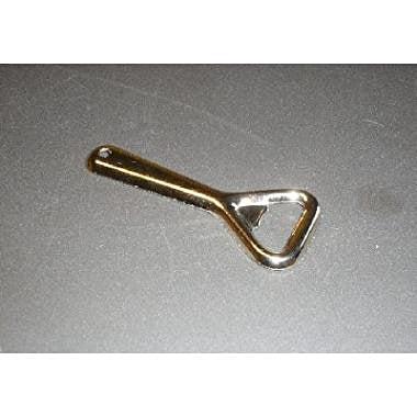 Flaschenöffner – Metall, vernickelt, poliert