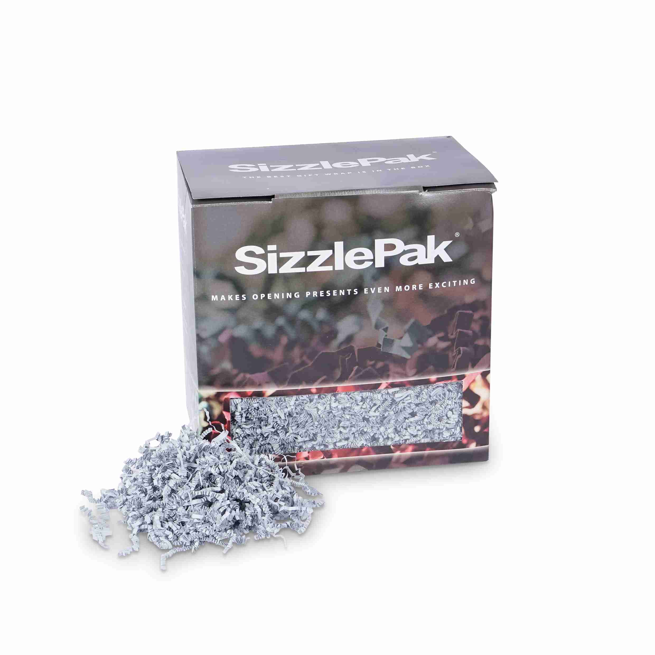 SizzlePak Füllmaterial (Chips) – 1,6 kg – Papier – grau – 1 Stk., ab 5 Stk.