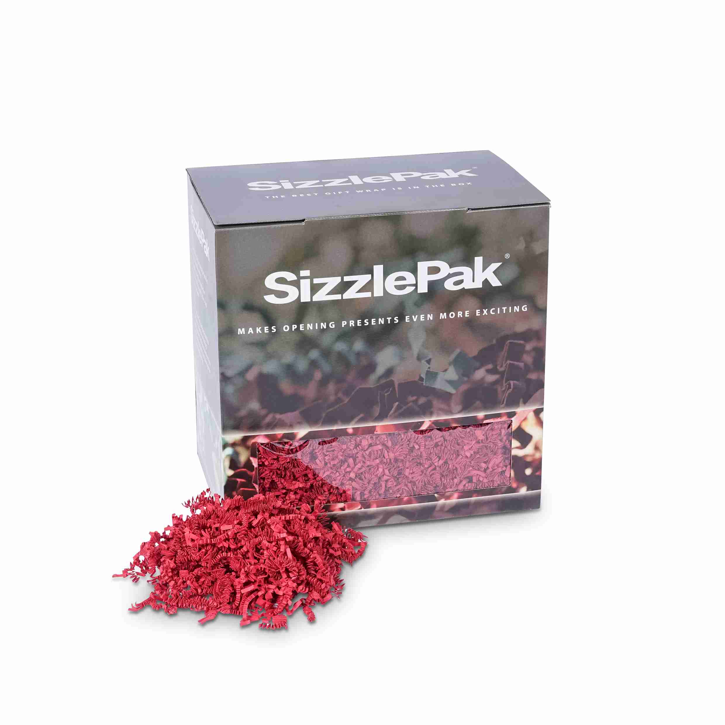 SizzlePak Füllmaterial (Papier) – 1,6 kg – dunkelrot – 1 Stück