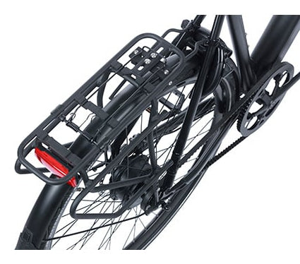 Basil MIK SIDE Gepäckträger – mit Reflektorhalter – für 26"–29" Räder – bis 27 kg – schwarz matt, Aluminium