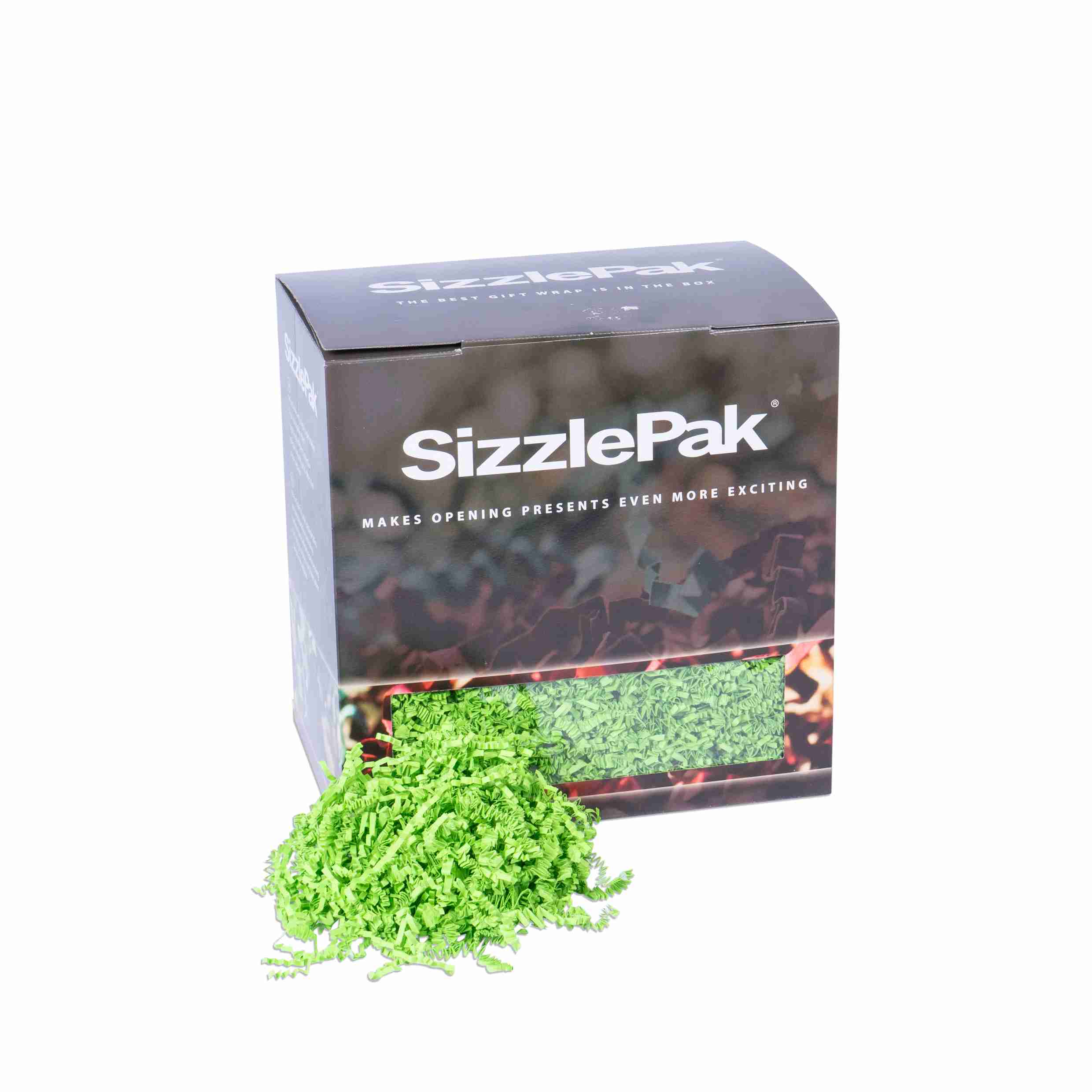 Sizzlepak Papierstreifen – 1,6 kg – Papier – grün – 1 Stück