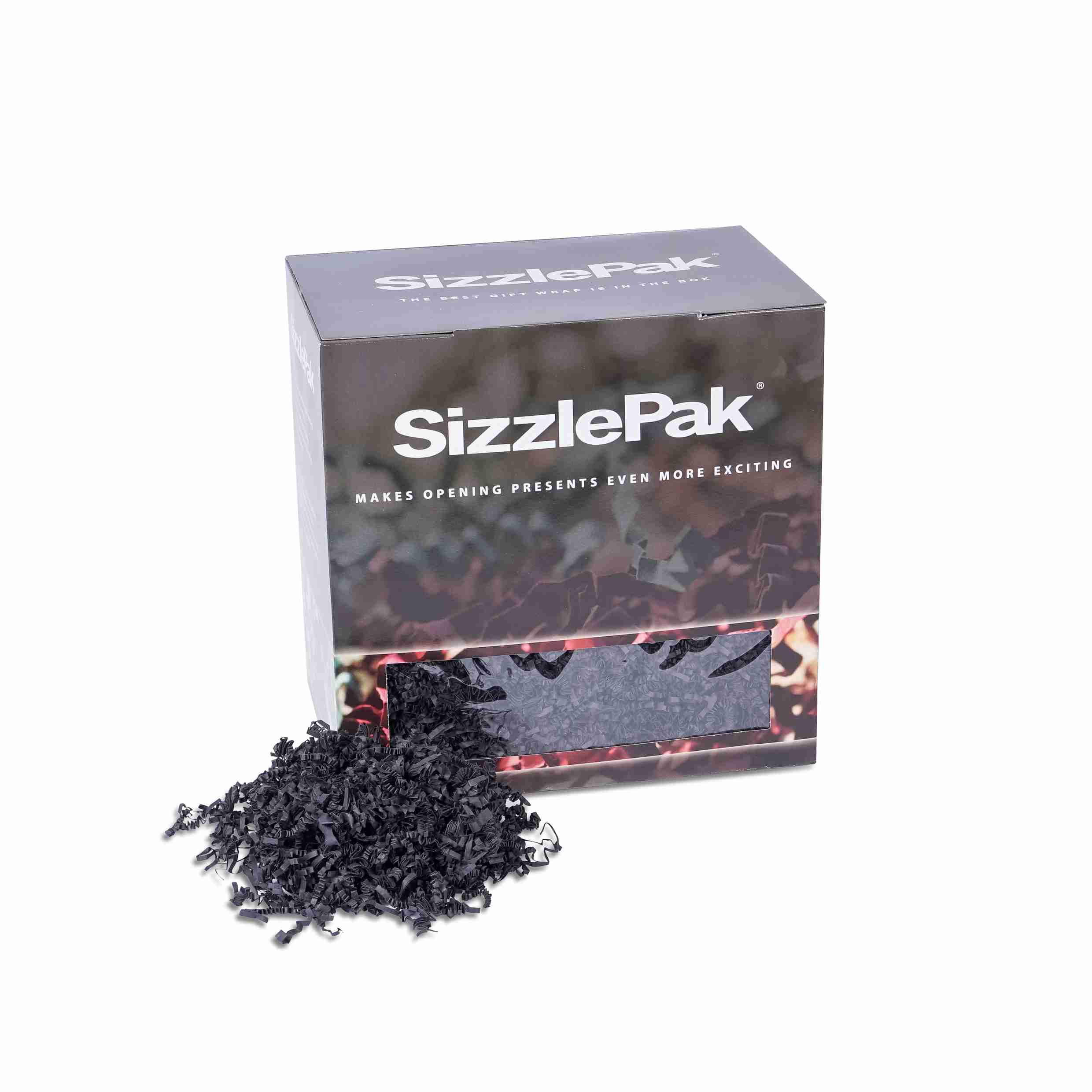 Sizzlepak Füllmaterial (Chips) – 1,6 kg – Papier – schwarz – 1 Stk., ab 5 Stk.
