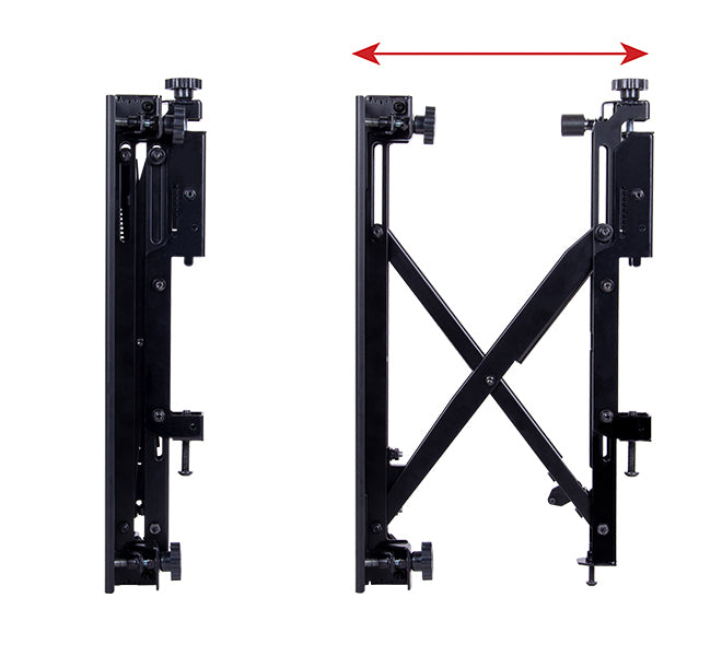 B-Tech Wandhalterung – Fix – 39–70" – bis 50 kg, Höhenverstellbar, Push-Out, für BT8390 – SYSTEM X
