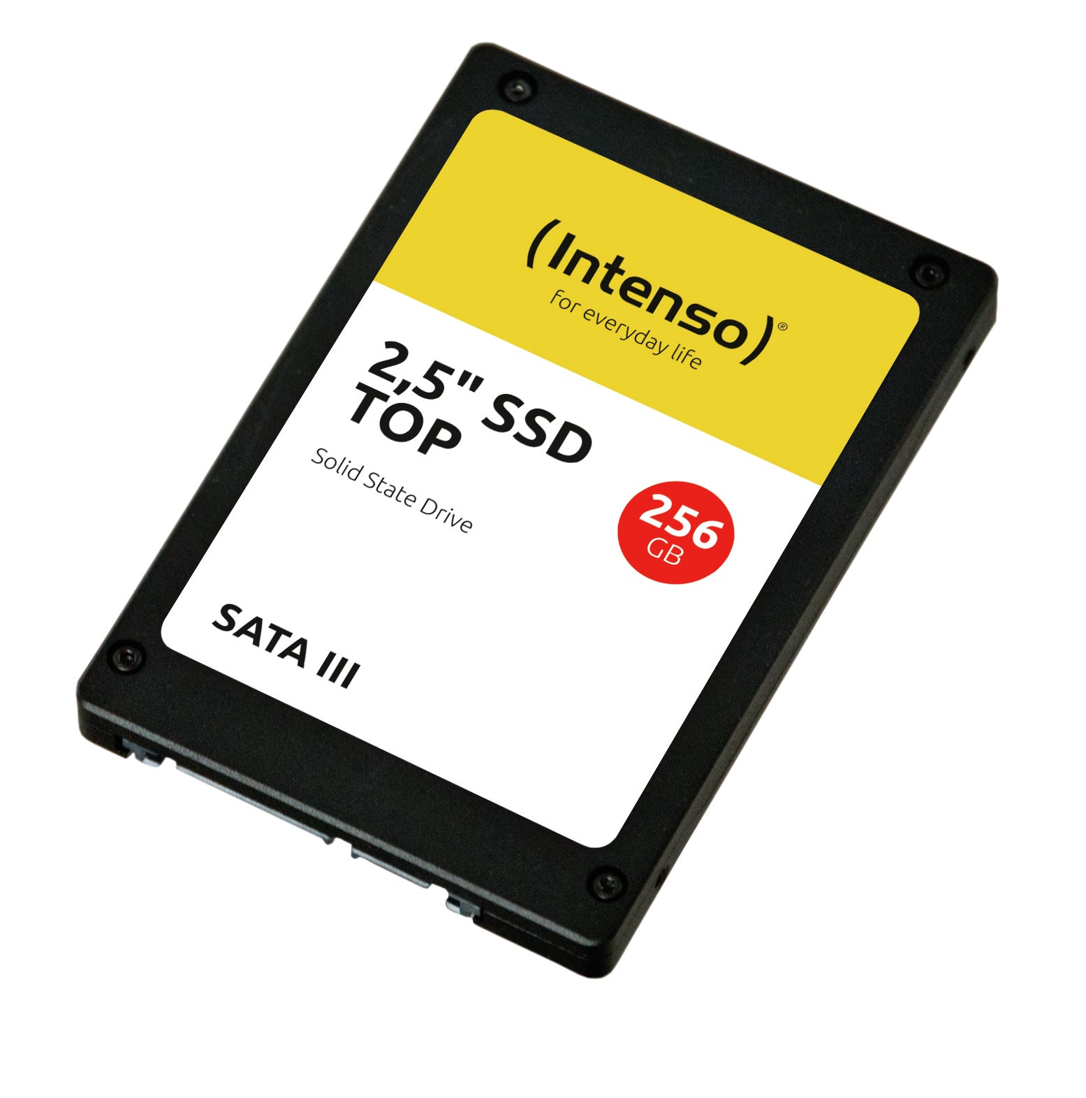 Intenso Top 256 GB – 2,5" SATA III SSD, 550 MB/s Lesen, 500 MB/s Schreiben