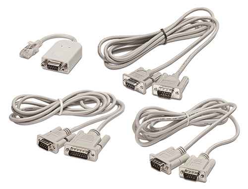 APC AP98275 Seriell-Adapter DB9 zu DB9 – für IBM AS/400 – Weiss