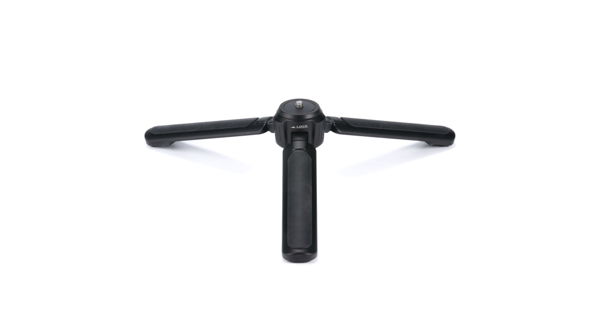 Tilta TA-MTT Mini-Tischstativ – 7,5 cm, 200 g, 1/4"-Gewinde, Aluminium/Edelstahl – Schwarz