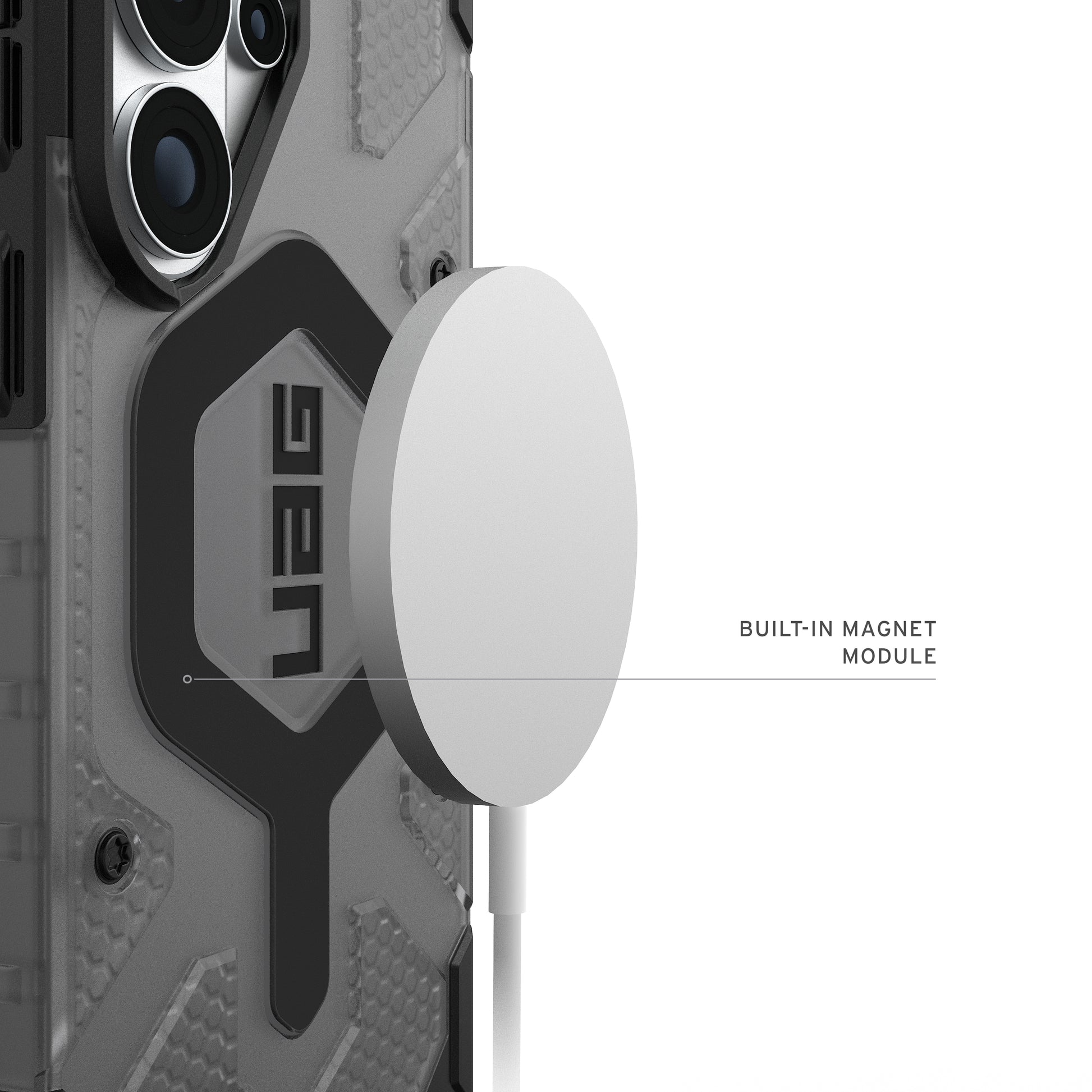 Urban Armor Gear UAG Pathfinder – Rückcover – für Samsung Galaxy S26 Ultra – MagSafe, PC, Schwarz