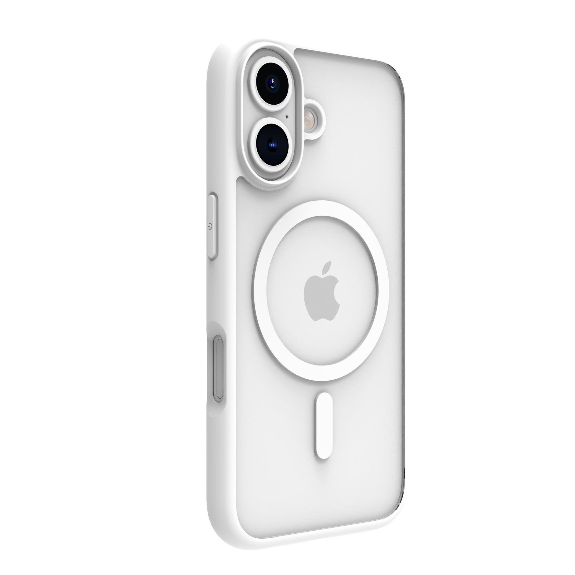dbramante1928 Grenen Backcover – für Apple iPhone 16, MagSafe, Kunststoff, Weiss, bis 2 m sturzsicher