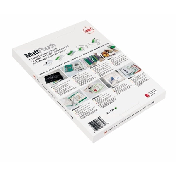 GBC Laminierfolien A4, matt – 75 µm, 216 × 303 mm, 100 Stk.