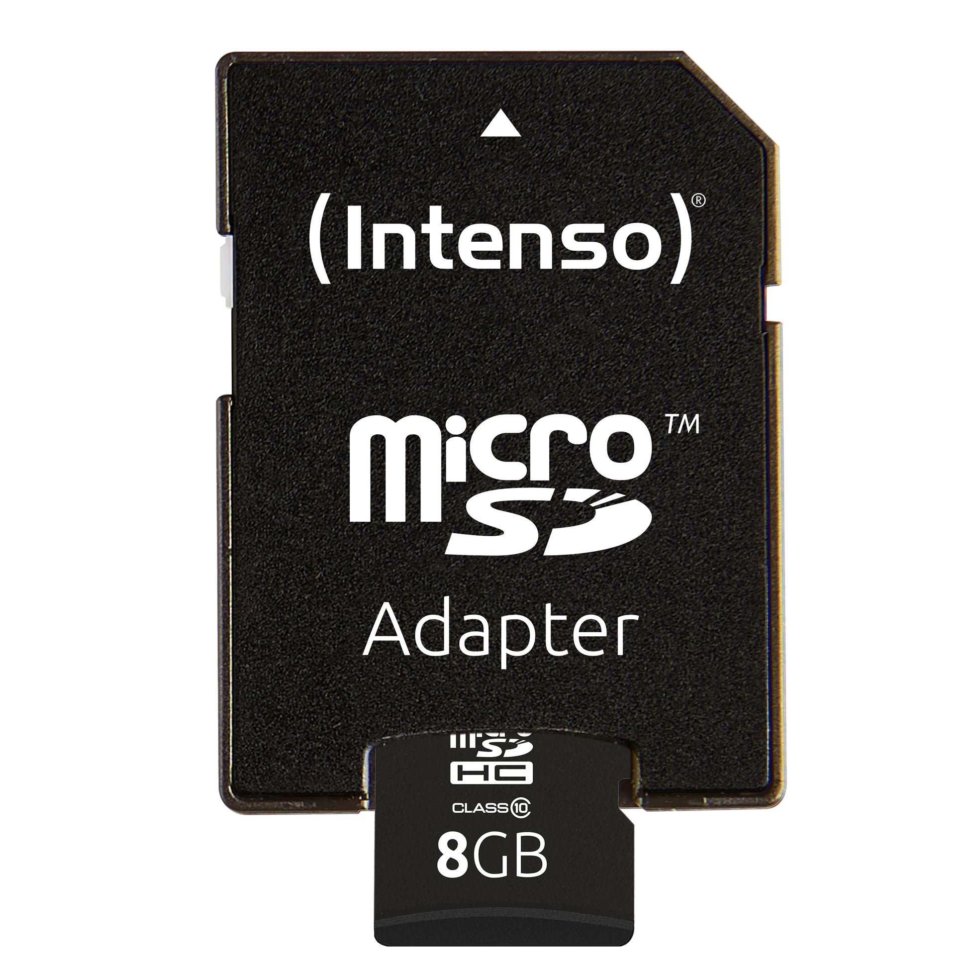 Intenso microSDHC 8 GB – Class 10, 25 MB/s Lesen, inkl. SD-Adapter