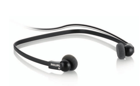 Philips LFH0234/1 – Kopfhörer Deluxe, Neodym-Magnet, 3 m Kabel