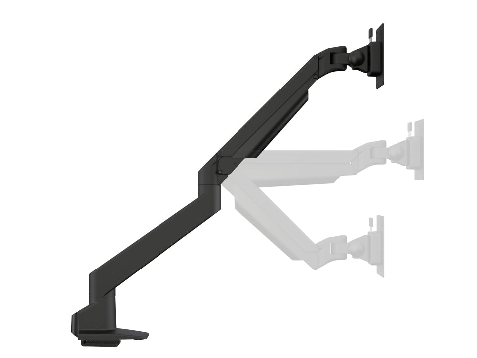Multibrackets Gasliftarm HD 2449 – Monitorarm, Tischklemme, bis 32", VESA 75 × 75/100 × 100 mm, 21 kg