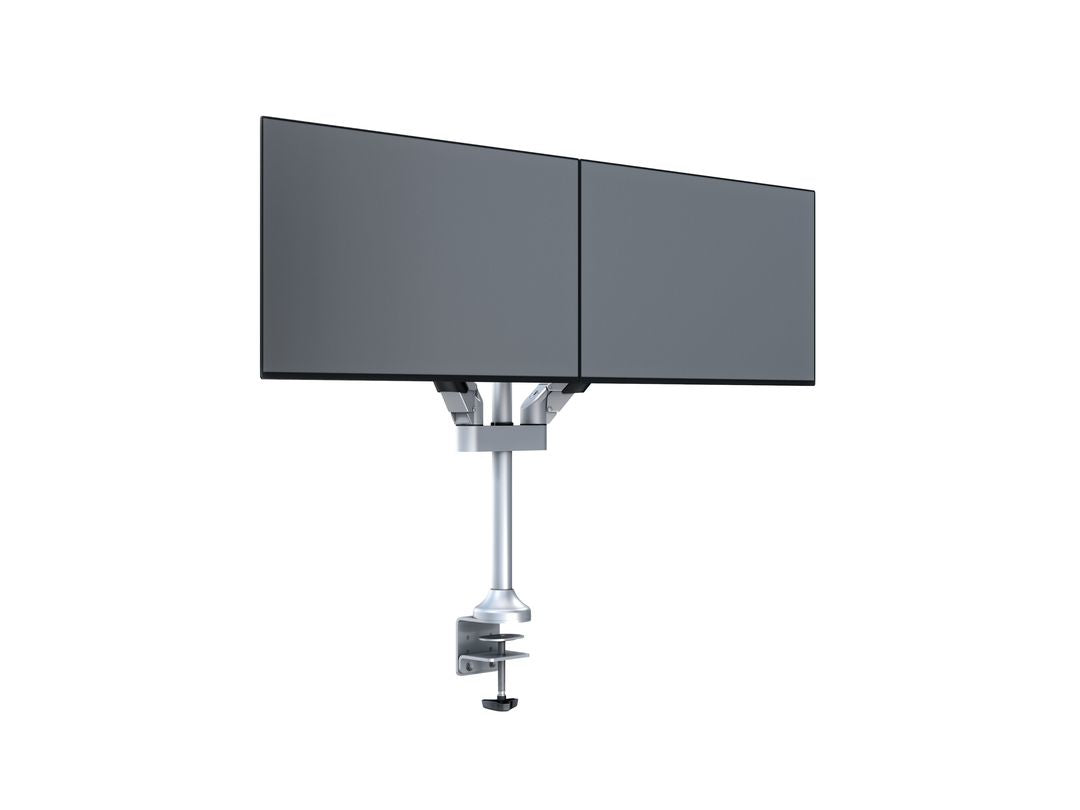 Multibrackets Tischständer Duo 7198 – Tischhalterung, Dual, Standfuss, bis 32", VESA 100 × 100 mm, 10 kg, drehbar