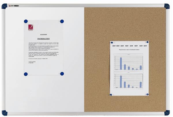 Nobo Whiteboard – 120 × 90 cm, lackierter Stahl, magnetisch, Aluminiumrahmen