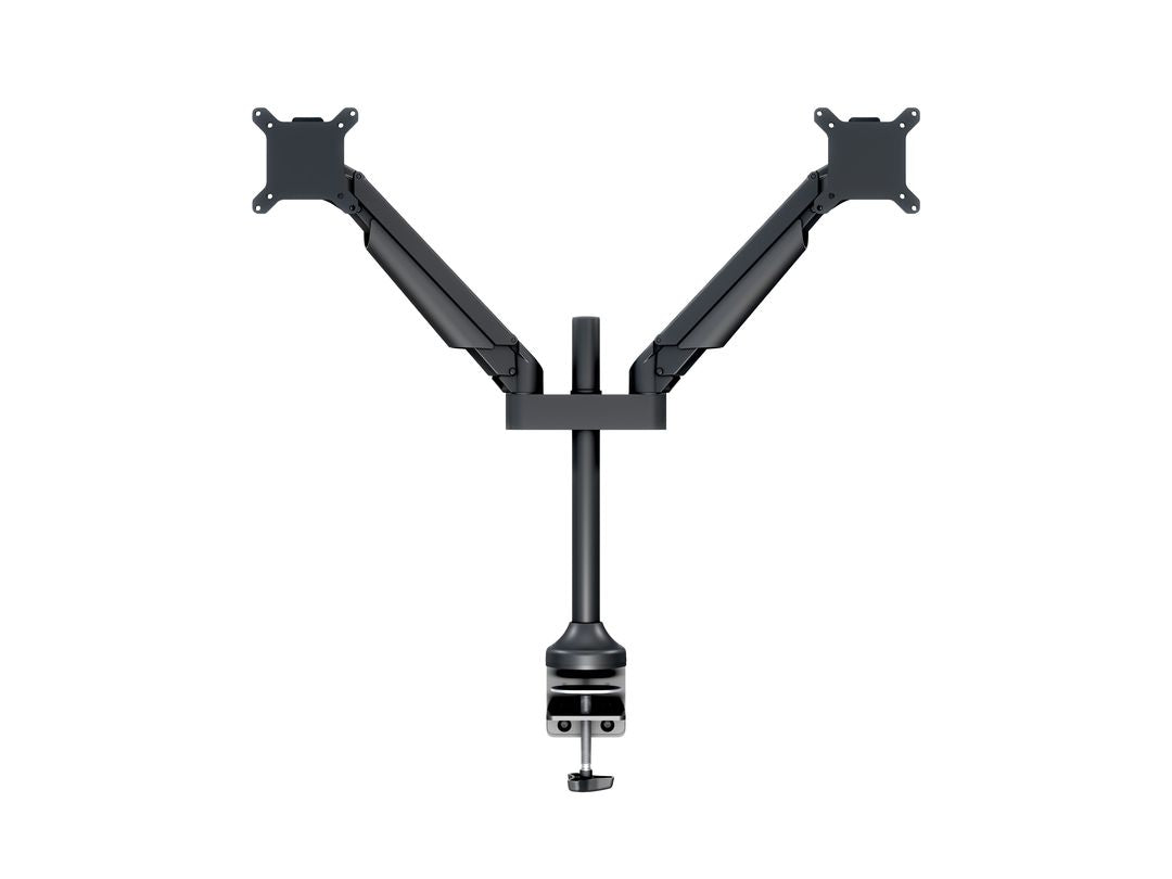 Multibrackets MB 7204 – Tischhalterung, Dual, Standfuss, bis 32", VESA 75 × 75 mm, 10 kg, neigbar, schwarz