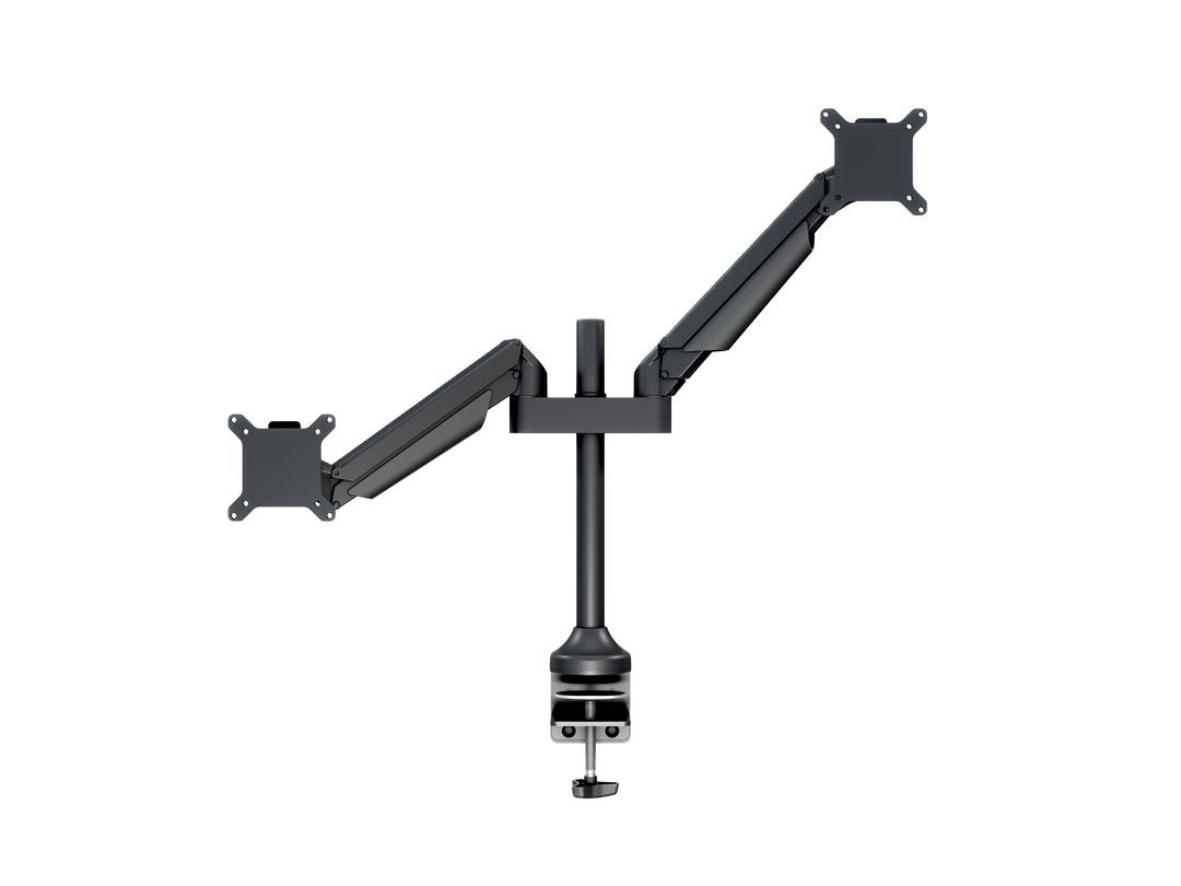 Multibrackets MB 7204 – Tischhalterung, Dual, Standfuss, bis 32", VESA 75 × 75 mm, 10 kg, neigbar, schwarz
