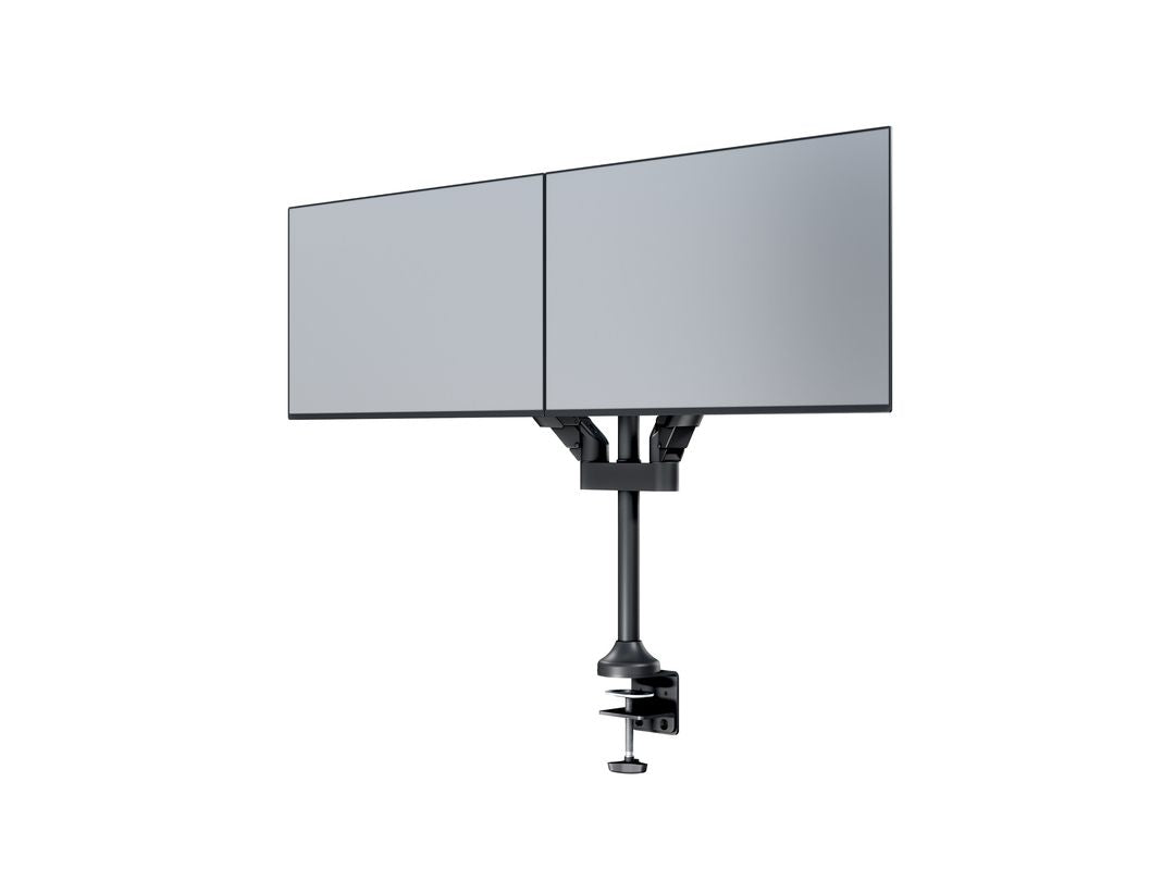 Multibrackets MB 7204 – Tischhalterung, Dual, Standfuss, bis 32", VESA 75 × 75 mm, 10 kg, neigbar, schwarz