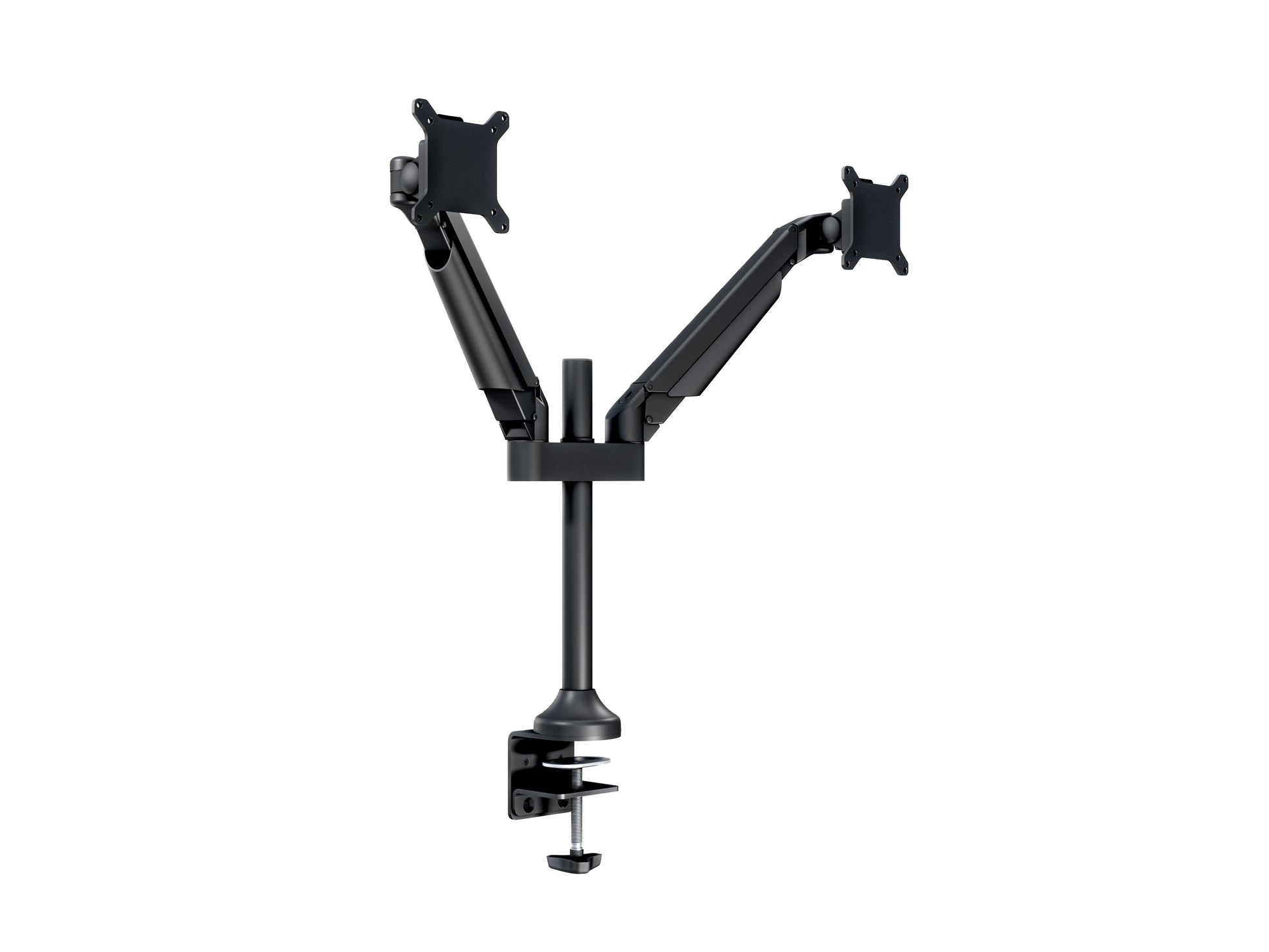 Multibrackets MB 7204 – Tischhalterung, Dual, Standfuss, bis 32", VESA 75 × 75 mm, 10 kg, neigbar, schwarz