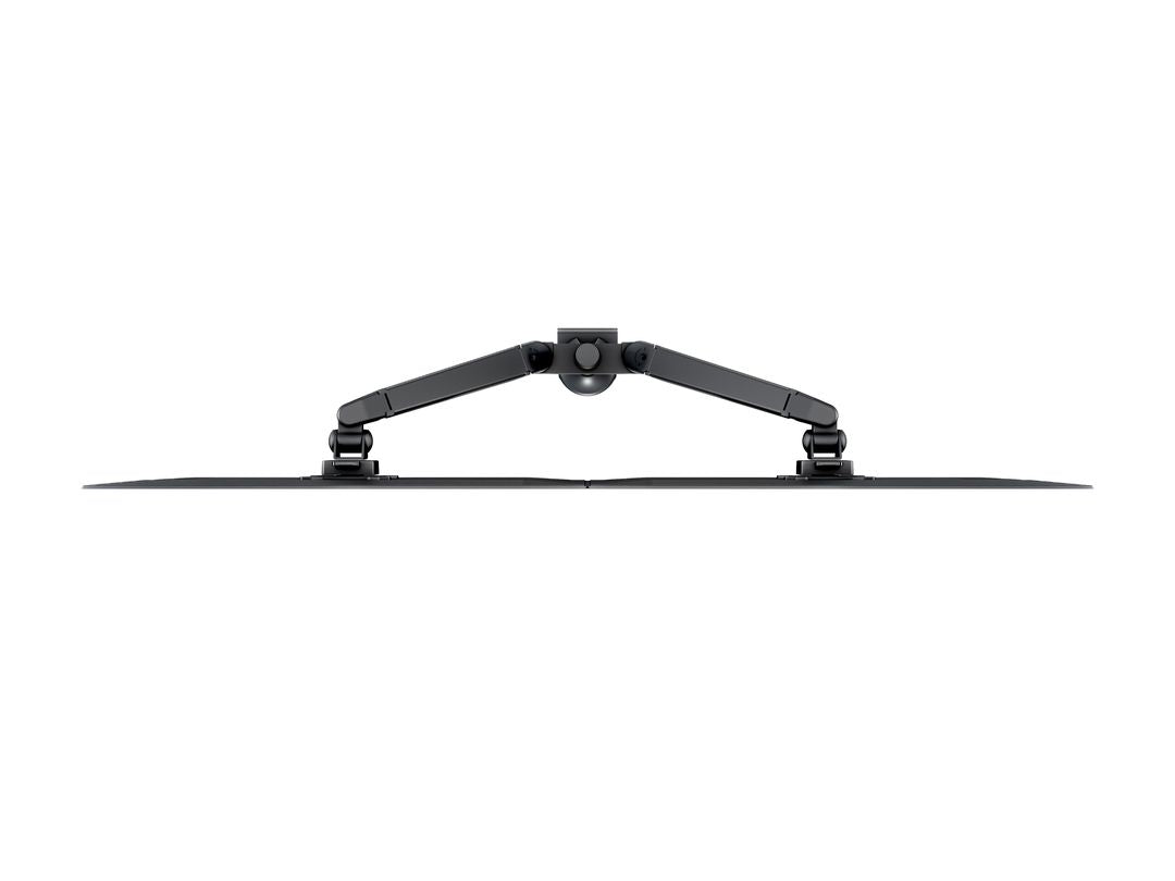 Multibrackets MB 7204 – Tischhalterung, Dual, Standfuss, bis 32", VESA 75 × 75 mm, 10 kg, neigbar, schwarz