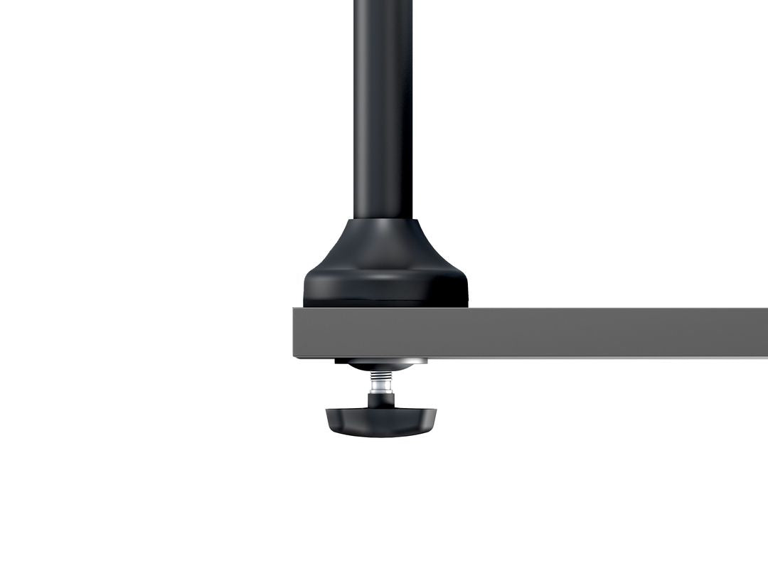 Multibrackets Tischständer 7235 – Tischhalterung, Quad, bis 32", VESA 100 × 100 mm, 10 kg, drehbar, schwarz