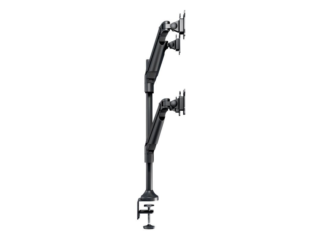 Multibrackets Tischständer 7235 – Tischhalterung, Quad, bis 32", VESA 100 × 100 mm, 10 kg, drehbar, schwarz