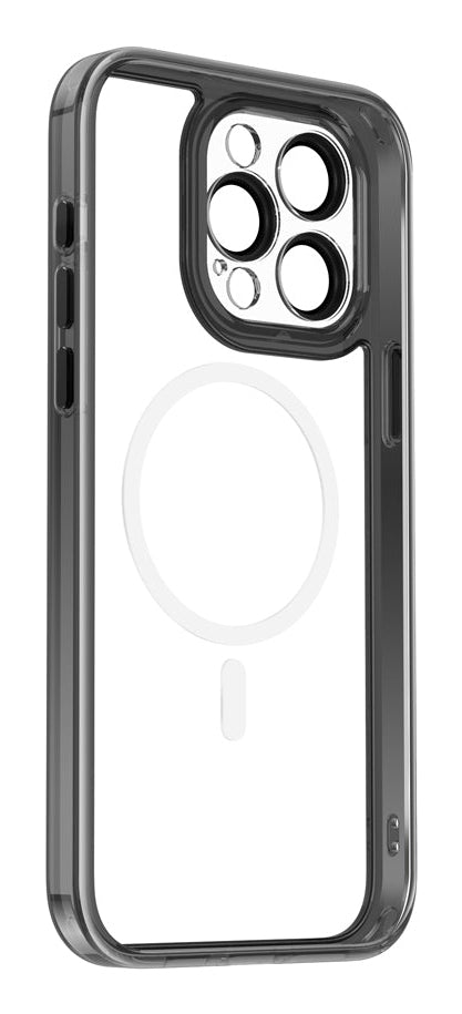 Valenta Trend MagSafe Backcover – für iPhone 15 Pro Max, Schwarz, TPU/PC