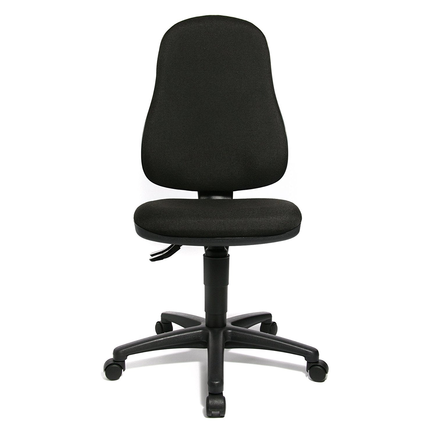 Topstar Point 60 Bürostuhl – Polsterrücken – Schwarz, Sitzhöhe 40–52 cm, bis 110 kg
