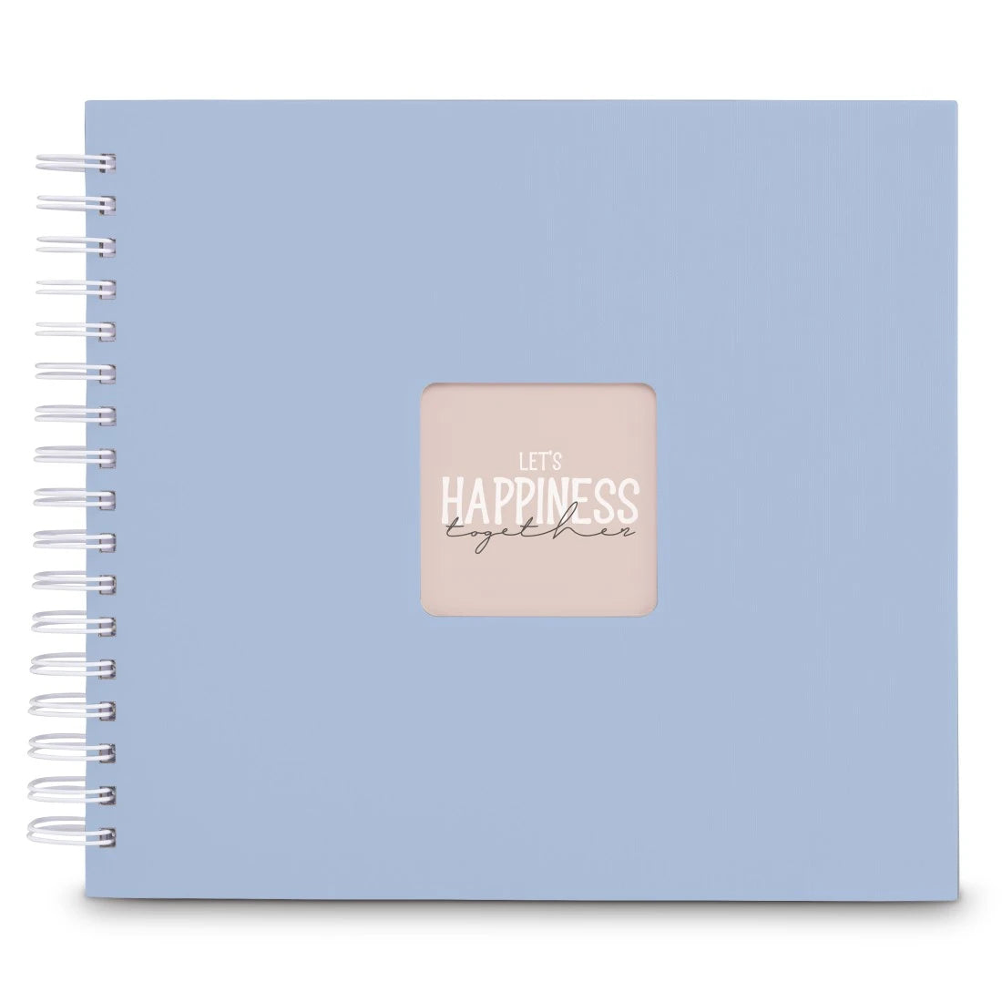 Hama Fotobuch, Spiralbindung, 50 Seiten, weiss, 28 × 24 cm, Papier, Lagune