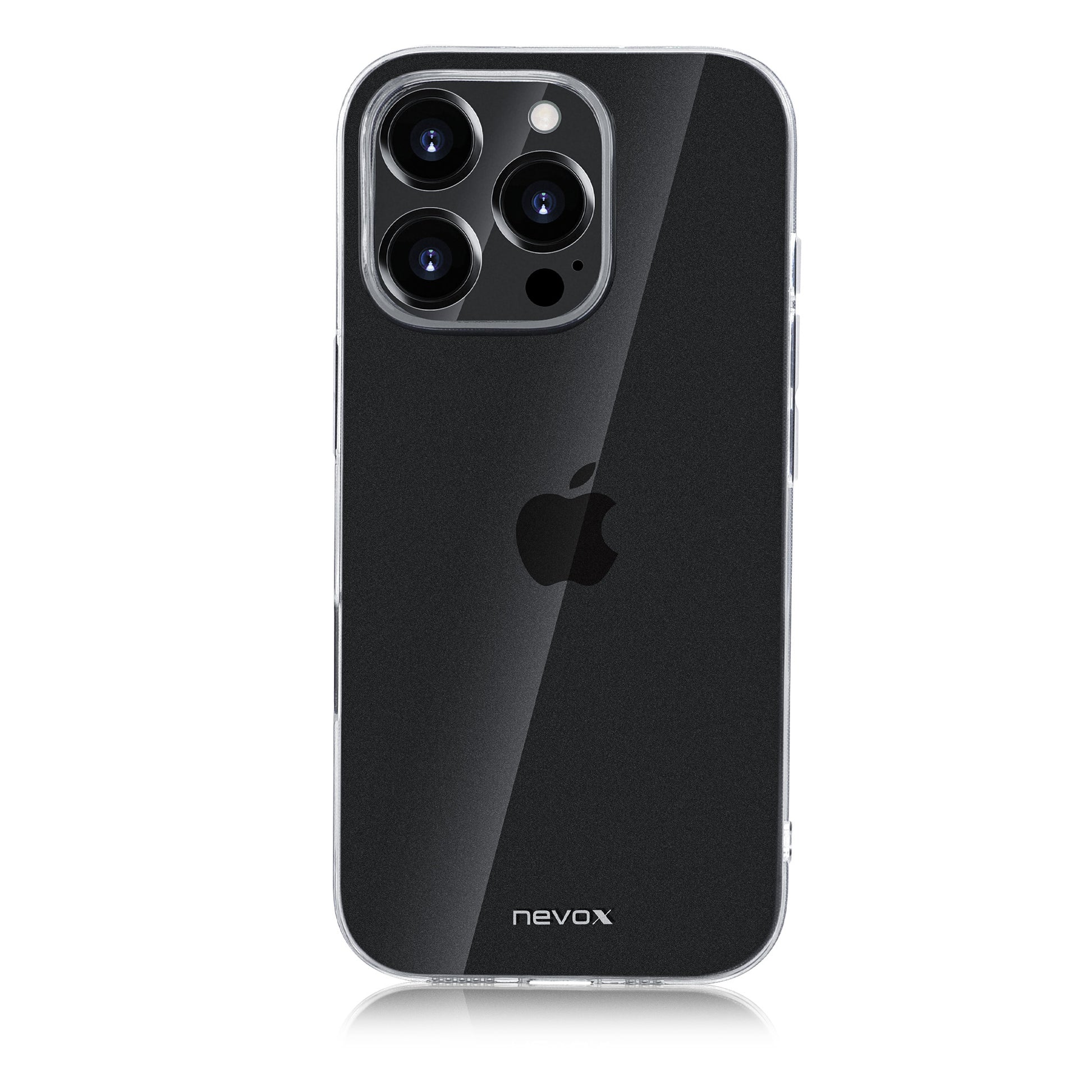 Nevox StyleShell Flex Backcover – für Apple iPhone 16 Pro Max, TPU, Transparent