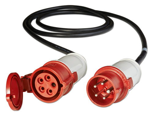 APC Netzkabel – IEC 309 (männlich) – IEC 309 (weiblich), 6 m, 400 V/16 A, schwarz