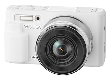 Yashica City 200 – Kompaktkamera, 13 MP, 5K, 10× optischer Zoom, Weiss