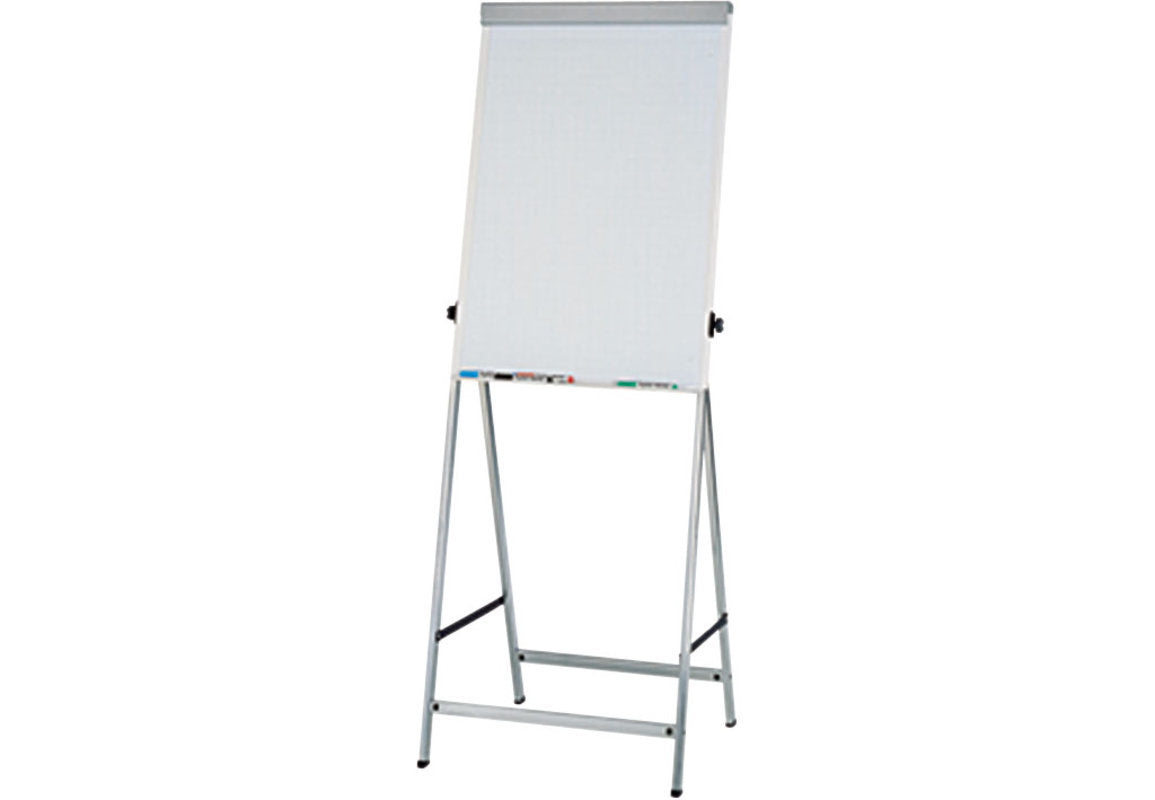 MAUL Flipchart – 70 × 100 cm, weiss, Metall, Recycling