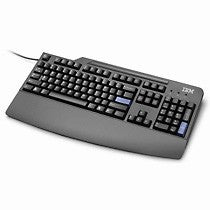Lenovo Tastatur – kabelgebunden – USB‑A – QWERTY (US‑INT) – schwarz – für PC