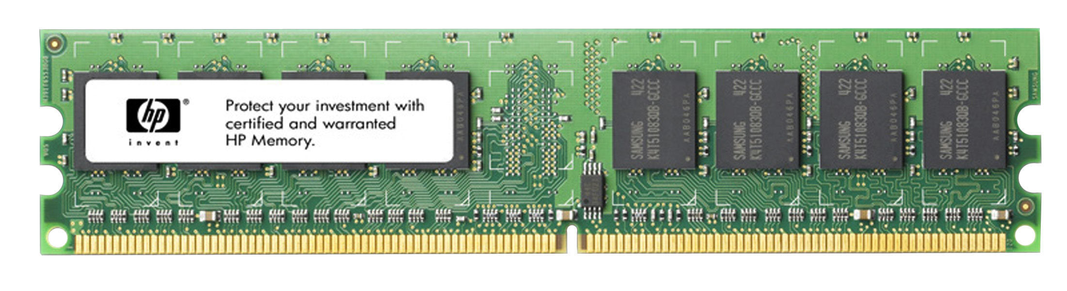 HPE Arbeitsspeicher – PC3-1060R, 4 GB DDR3 1'333 MHz Registered ECC, 240-Pin DIMM, CL9