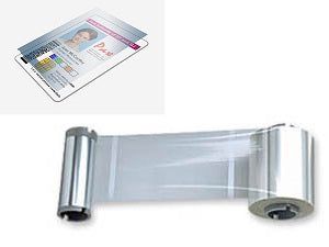 Zebra Kartenlaminat Klar – 1 mil (25 µm) – für Zebra