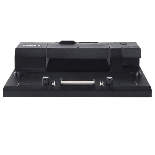 DELL E-Port Simple II Dockingstation – 1× DP, 1× VGA, 1× DVI, 5× USB-A, 3,5 mm Audio, für Dell