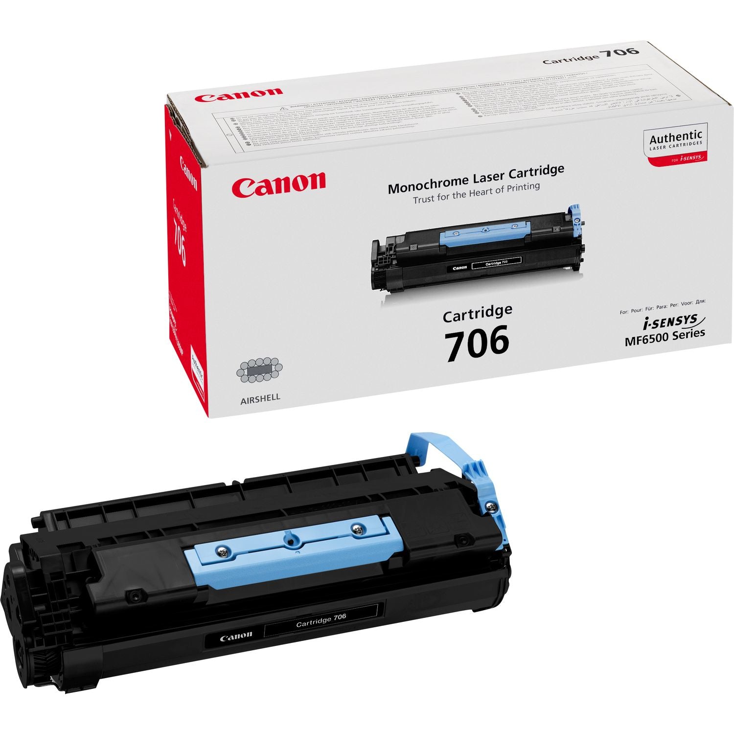 Canon Toner 706 – schwarz, 5000 Seiten