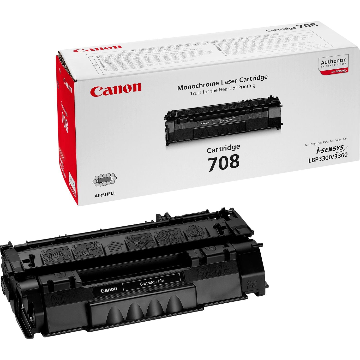 Canon Toner 708 – schwarz, 5000 Seiten