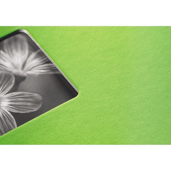 Hama Fotoalbum Wiro Fine Art – für 240 × 170 mm, Kiwi, mit Pergaminzwischenblättern, Papier