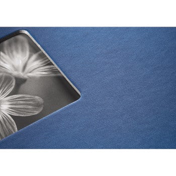 Hama Fotoalbum Wiro Fine Art – Azur, mit Pergaminzwischenblättern, Papier, 280 × 240 mm