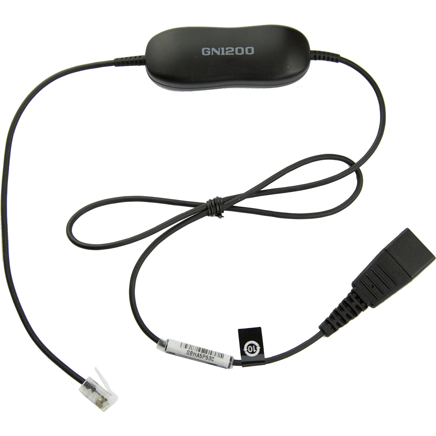 Jabra GN Audio GN1200 – Headset-Kabel, Quick Disconnect (QD) → RJ10, 0,8 m