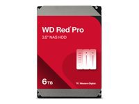 Western Digital Red Pro 6 TB – 3,5" SATA, 7200 U/min, 256 MB Cache, NAS